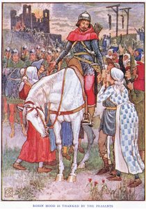Robin Hood de vriend van de boeren, ca. 1920