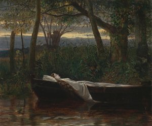 The Lady of Shalott door Walter Crane