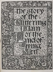 Titelpagina versierd met bloemmotief door Walter Crane