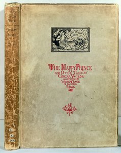 Titelpagina van De Gelukkige Prins en andere Verhalen door Oscar Wilde, 1888