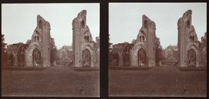 Glastonbury Abdij, Glastonbury, Mendip, Somerset, 1913 door Walter Edward Zehetmayr