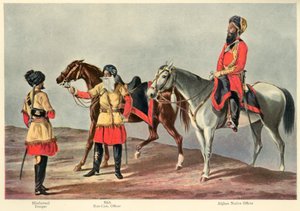 De Tweede Punjab Cavalerie door Walter Fane