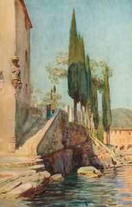 At. S. Michele, Rapallo, c1910, 1912 door Walter Frederick Roofe Tyndale