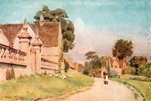 Claverton Manor, nabij Bath door Walter Frederick Roofe Tyndale