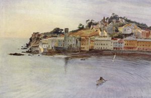 La Penisola, Sestri Levante door Walter Frederick Roofe Tyndale