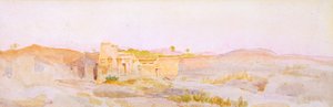 Qurnah, Luxor Dodentempel van Sety I door Walter Frederick Roofe Tyndale