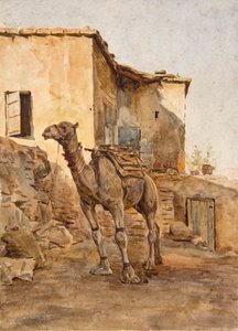 Geketende Kameel door Walter Frederick Roofe Tyndale