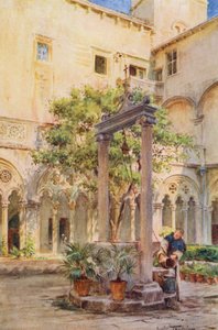 De Kloosters van San Domenico, Ragusa door Walter Frederick Roofe Tyndale
