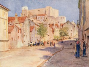 De Hoofdstraat, Sebenico door Walter Frederick Roofe Tyndale