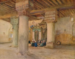 De moskee in Kosseir, c1905, 1912