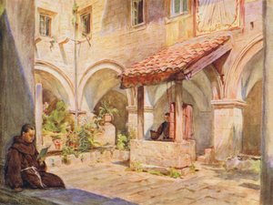 De Bovenste Klooster bij San Francesco, Ragusa door Walter Frederick Roofe Tyndale