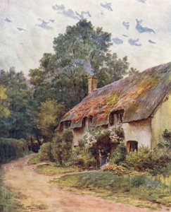 Wessex: Een typische Wessex-cottage door Walter Frederick Roofe Tyndale
