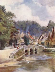 Wessex: Castle Combe, North Wilts door Walter Frederick Roofe Tyndale