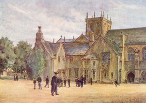 Wessex: Sherborne College door Walter Frederick Roofe Tyndale