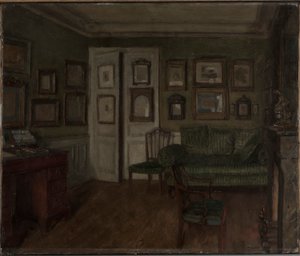 Een interieur door Walter Gay