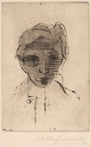 Somber Gezicht, Zelfportret