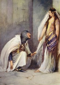 Illustratie voor Ivanhoe door Sir Walter Scott door Walter Grieve
