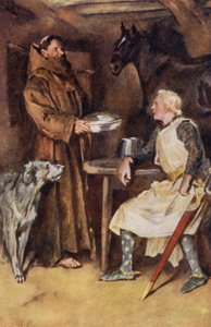 Illustratie voor Ivanhoe door Sir Walter Scott door Walter Grieve