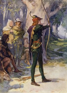 Illustratie voor Ivanhoe door Sir Walter Scott door Walter Grieve
