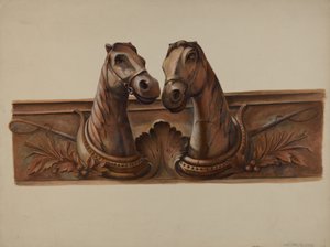 Schuurdecoratie door Walter Hochstrasser