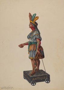 Sigarenwinkel Indiaan, ca. 1936