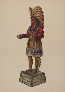 Sigarenwinkel Indiaan, ca. 1936