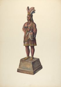 Sigarenwinkel Indiaan, ca. 1937