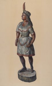 Sigarenwinkel Indiaan, ca. 1937