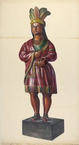 Sigarenwinkel Indiaan, ca. 1937
