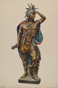Sigarenwinkel Indiaan, ca. 1938
