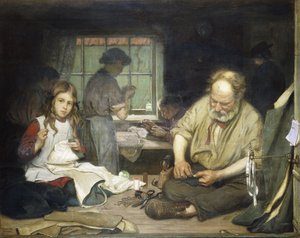Stitch Stitch, Het Huis van een Londense Kleermaker door Walter J. Donne