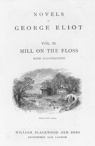 Titelpagina van The Mill on the Floss door George Eliot, ca. 1880 door Walter James Allen