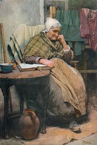 Een oude Cornish vrouw, ca. 1880