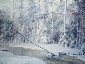 De Scheve Boom door Walter Launt Palmer