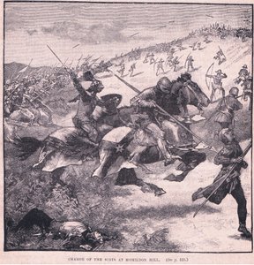 Aanval van de Schotten bij Homildon Hill AD 1402