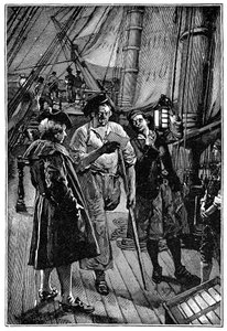 Illustratie door Walter Paget (1863-1935) voor de roman 