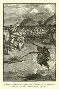 Illustratie voor King Solomons Mines door H. Rider Haggard door Walter Paget