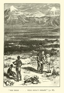 Illustratie voor King Solomons Mines door H. Rider Haggard door Walter Paget