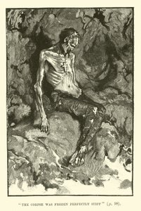 Illustratie voor King Solomons Mines door H. Rider Haggard door Walter Paget