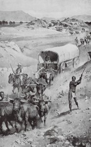 De Grote Boeren Trek naar Natal in 1835-36 door Walter Paget