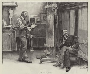 De achtervolging van de geliefde, door Thomas Hardy door Walter Paget