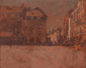La Grande Rue, Dieppe door Walter Richard Sickert