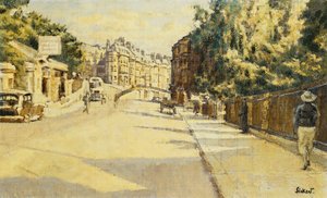 London Street, Bath, kijkend naar Walcot