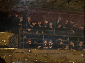 Noctes Ambrosionae, Galerie van de Oude Mogul, 1906-07 door Walter Richard Sickert