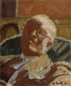 Sir Hugh Walpole (1884-1941) door Walter Richard Sickert