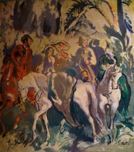 De Bush, c1930 1935 door Walter Richard Sickert