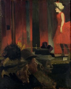 De Muziekhal, 1889 door Walter Richard Sickert