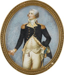 Portret van George Washington door Walter Robertson