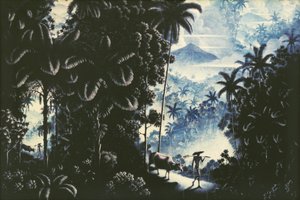 Het landschap en haar kinderen (die Landschaft und ihre Kinder) door Walter Spies