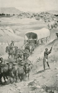 De Grote Boeren Trek naar Natal in 1835-36 door Walter Stanley Paget